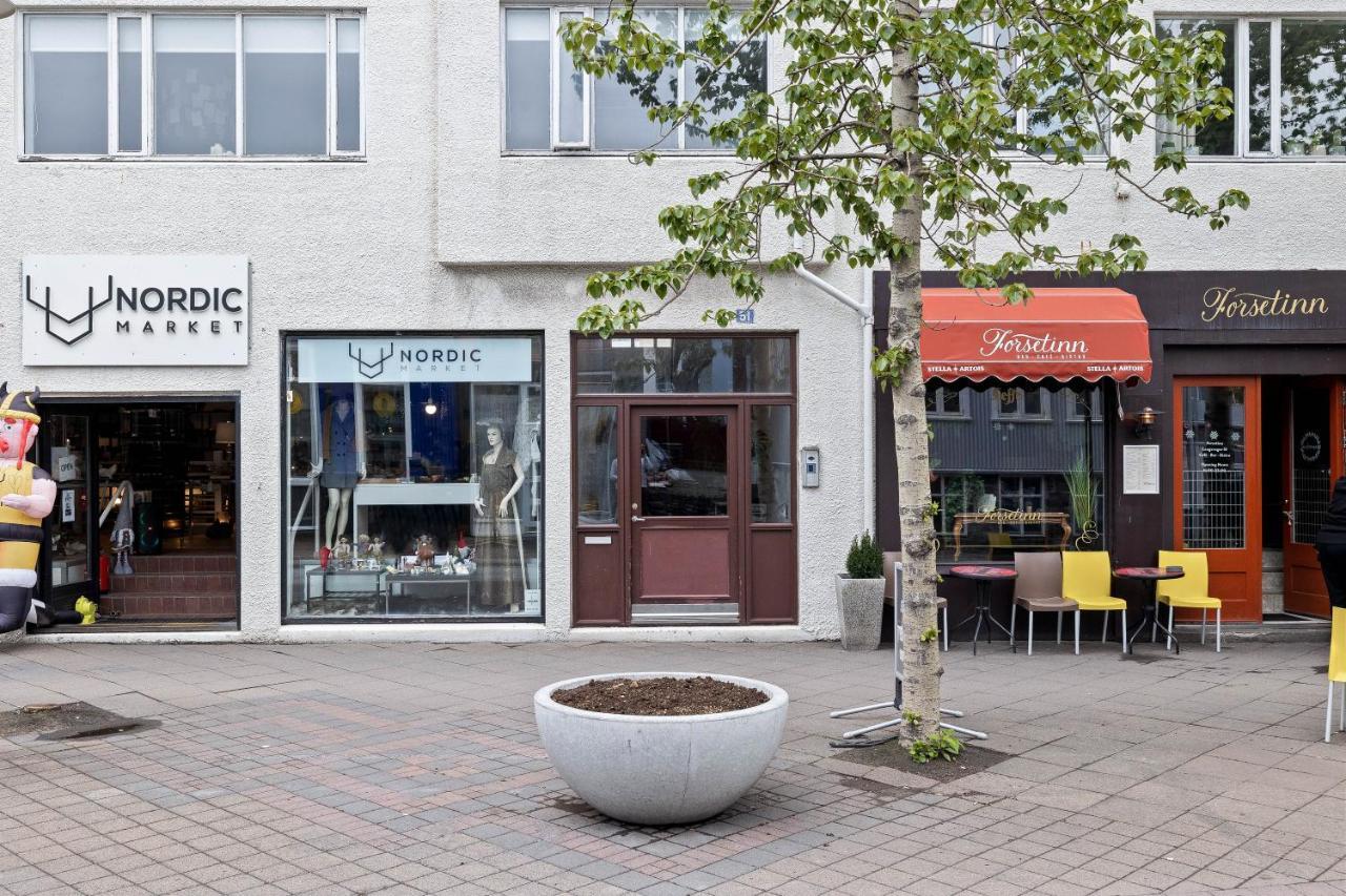 Down Town Rvk Shopping Street Living Apartman Reykjavík Kültér fotó
